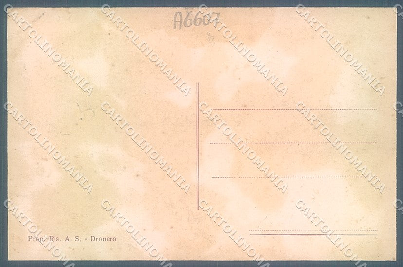 Cuneo Dronero cartolina JK2525 – retro