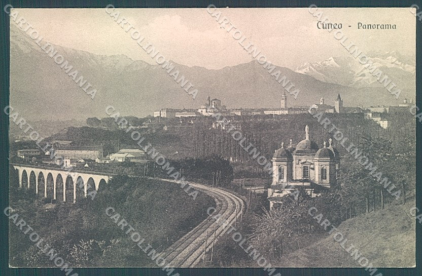 Cuneo Città Ponte Ferrovia cartolina JK2526 – fronte