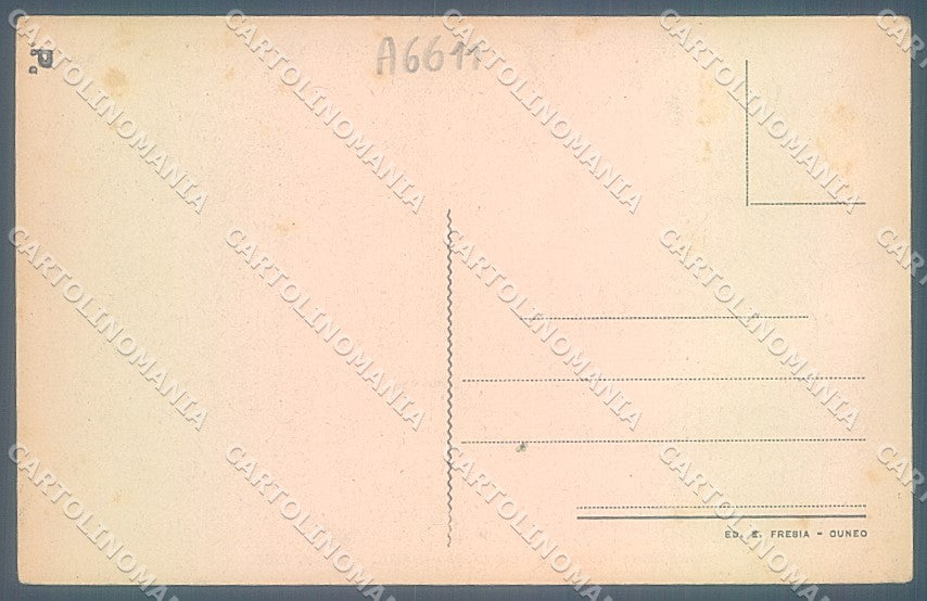 Cuneo Vinadio Terme albergo Valle Stura cartolina JK2527 – retro