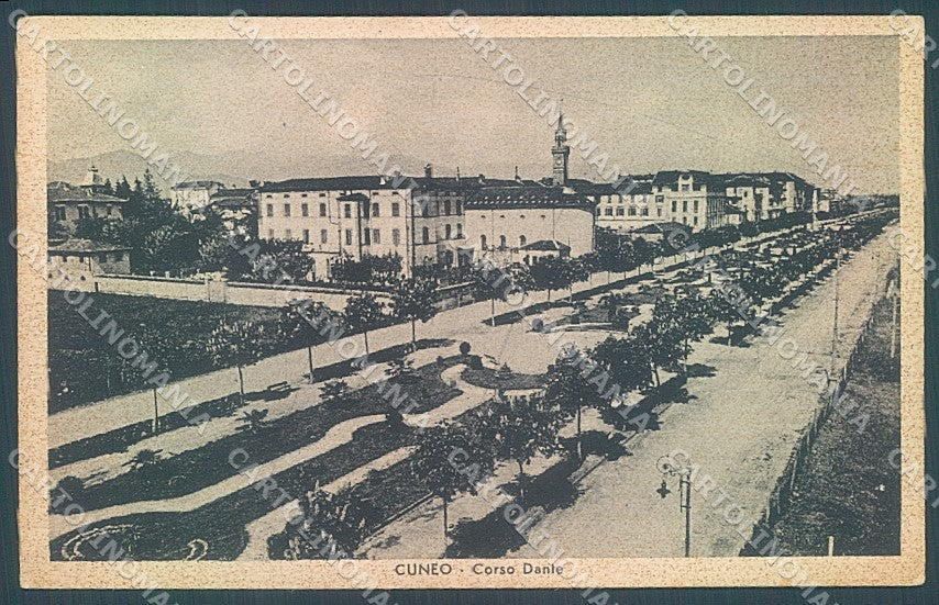 Cuneo Città Corso Dante cartolina JK2528 – fronte