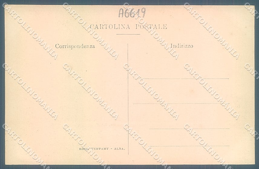 Cuneo Serravalle Langhe saluto da cartolina JK2535 – retro