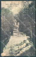 Cuneo Valle Pesio Cascata PIEGA ANGOLO cartolina JK2536 – fronte