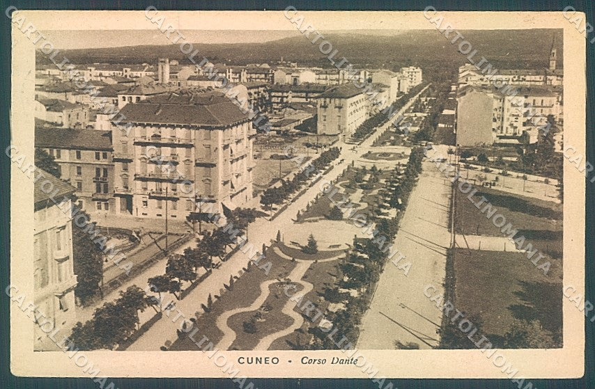 Cuneo Città Corso Dante cartolina JK2542 – fronte