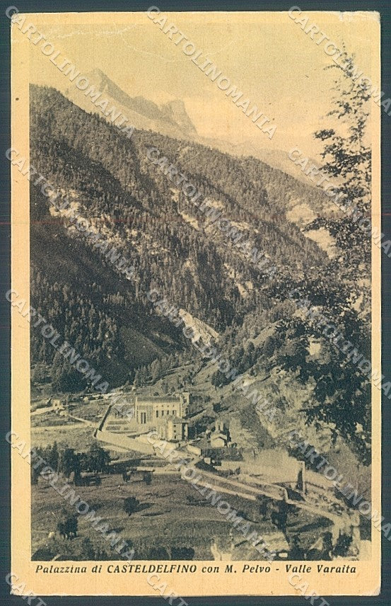 Cuneo Casteldelfino Valle Varaita PIEGHE cartolina JK2549 – fronte