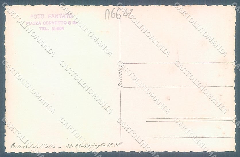 Cuneo Pertuso Foto cartolina JK2550 – retro