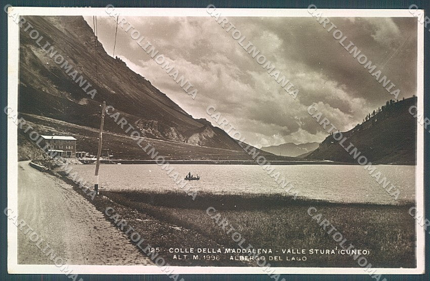 Cuneo Colle Maddalena Albergo Valle Stura Foto cartolina JK2552 – fronte