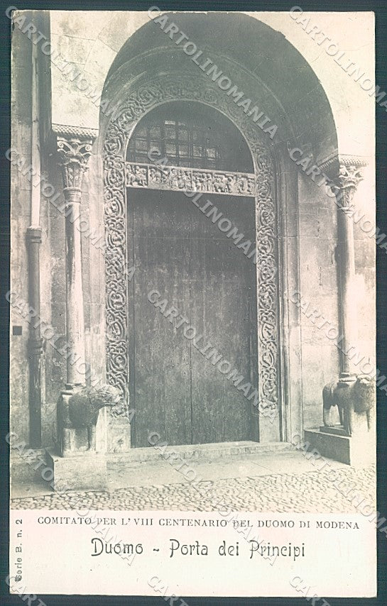 Modena Città Duomo Porta dei Principi NPG Foto cartolina JK2557 – fronte