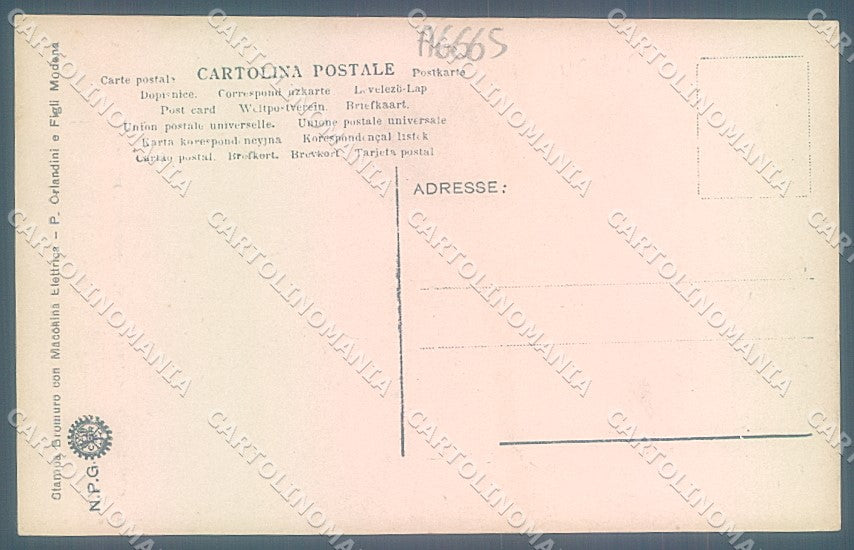 Modena Città Duomo Porta dei Principi NPG Foto cartolina JK2557 – retro