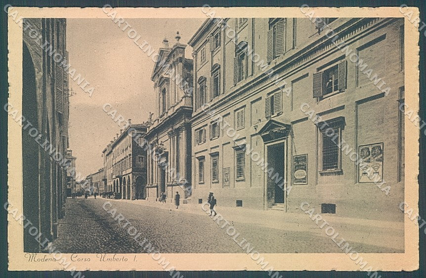 Modena Città Chiesa Corso Umberto I cartolina JK2560 – fronte