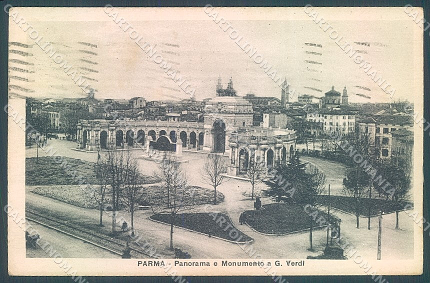 Parma Città Monumento Giuseppe Verdi cartolina JK2567 – fronte