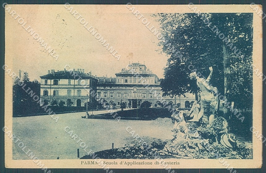 Parma Città Scuola Applicazione Fanteria cartolina JK2571 – fronte