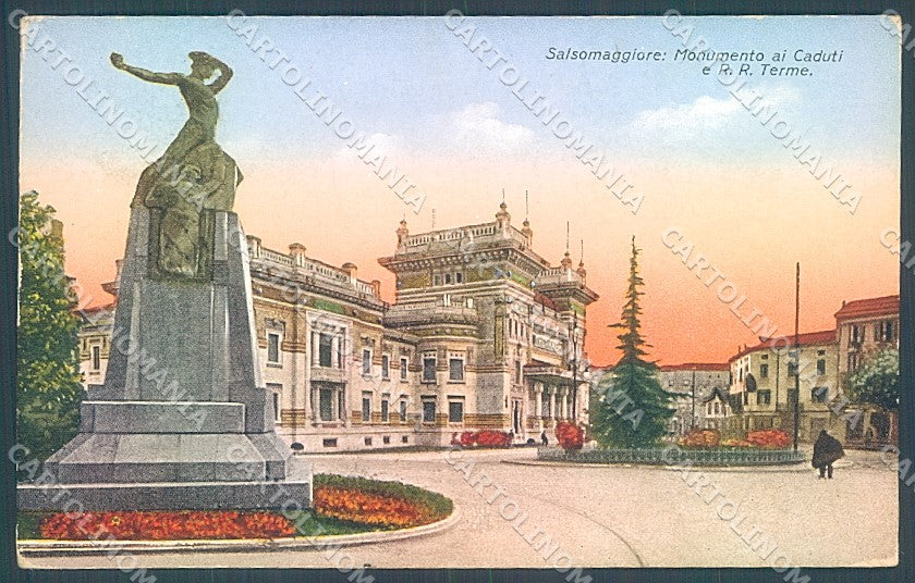 Parma Salsomaggiore Monumento ai Caduti Terme cartolina JK2586 – fronte