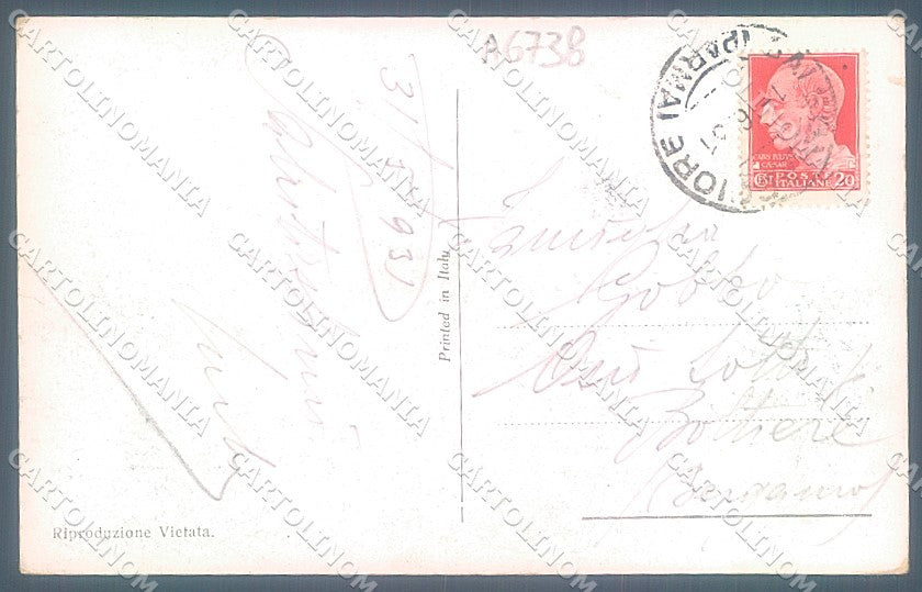 Parma Salsomaggiore Monumento ai Caduti Terme cartolina JK2586 – retro