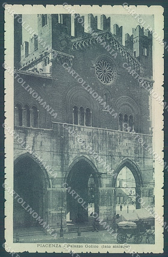 Piacenza Città Palazzo Gotico cartolina JK2592 – fronte