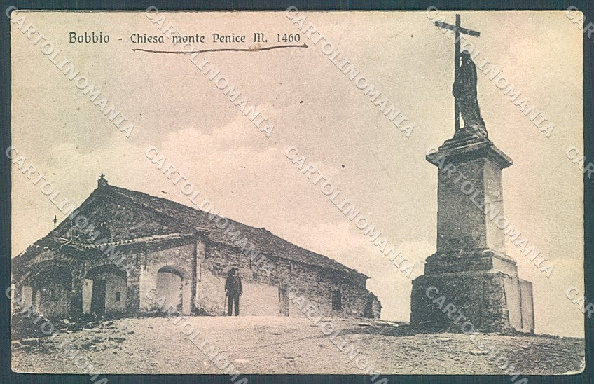 Piacenza Bobbio Chiesa Monte Penice cartolina JK2597 – fronte