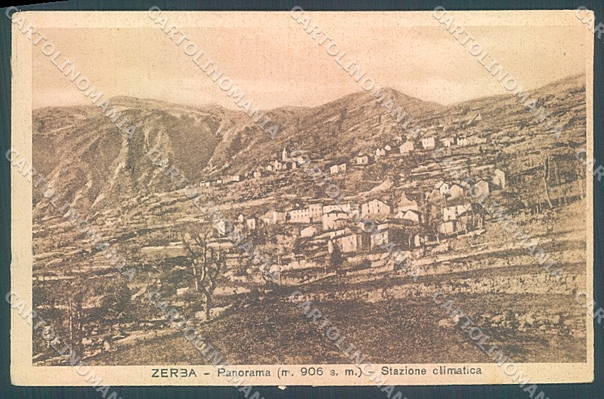Piacenza Zerba cartolina JK2598 – fronte