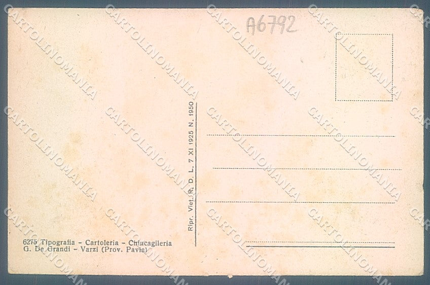 Piacenza Zerba cartolina JK2598 – retro
