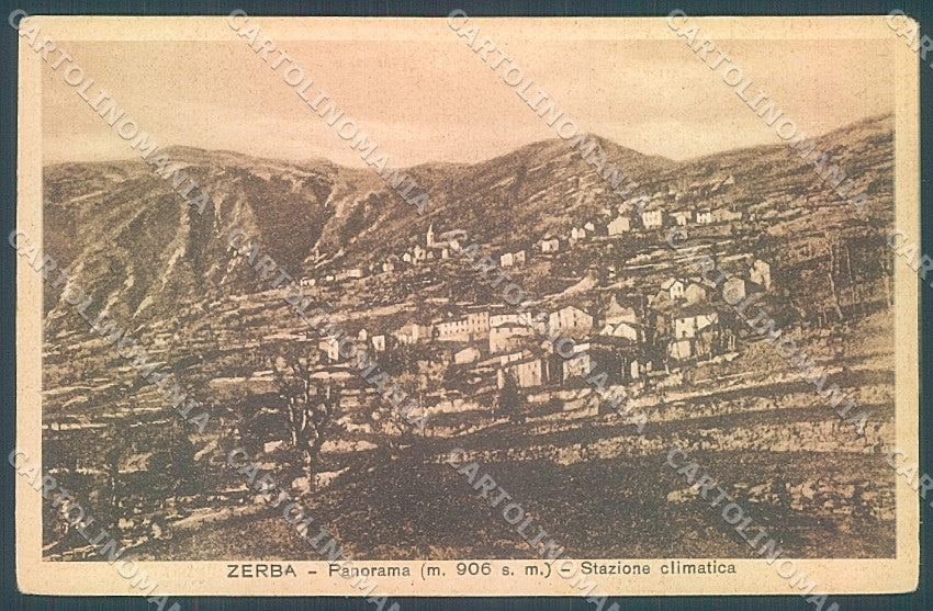 Piacenza Zerba cartolina JK2599 – fronte
