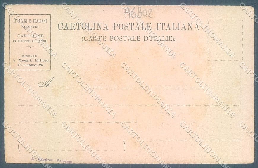 Lucca Valdicastello Giosue' Carducci cartolina JK2601 – retro