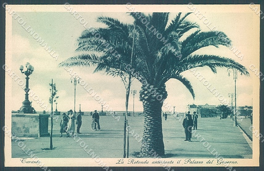 Taranto Città Lungomare cartolina JK2605 – fronte