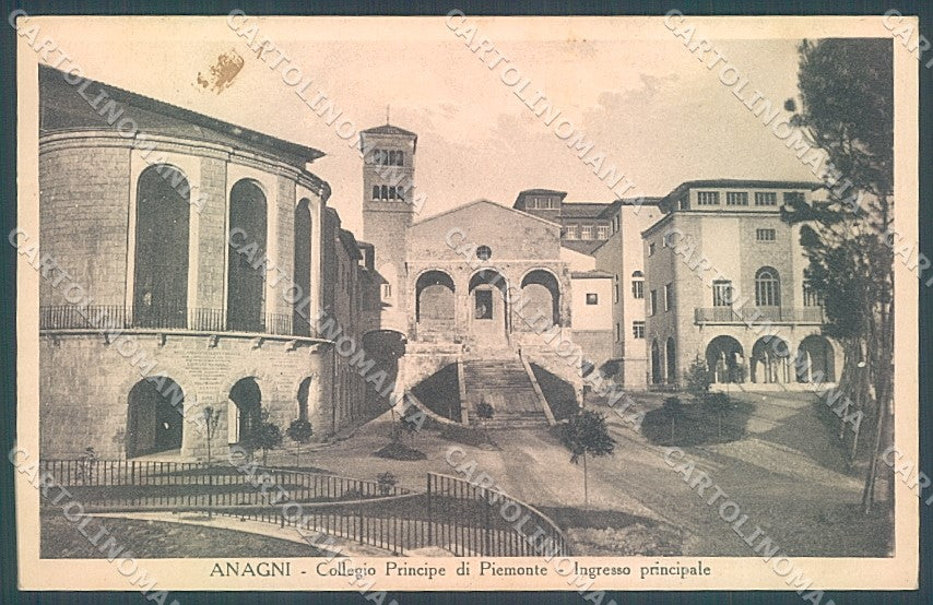 Frosinone Anagni Collegio Principe di Piemonte cartolina JK2613 – fronte