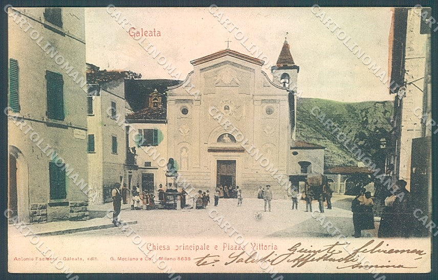 Forlì Galeata Chiesa Piazza Vittoria Modiano 8638 cartolina JK2618 – fronte