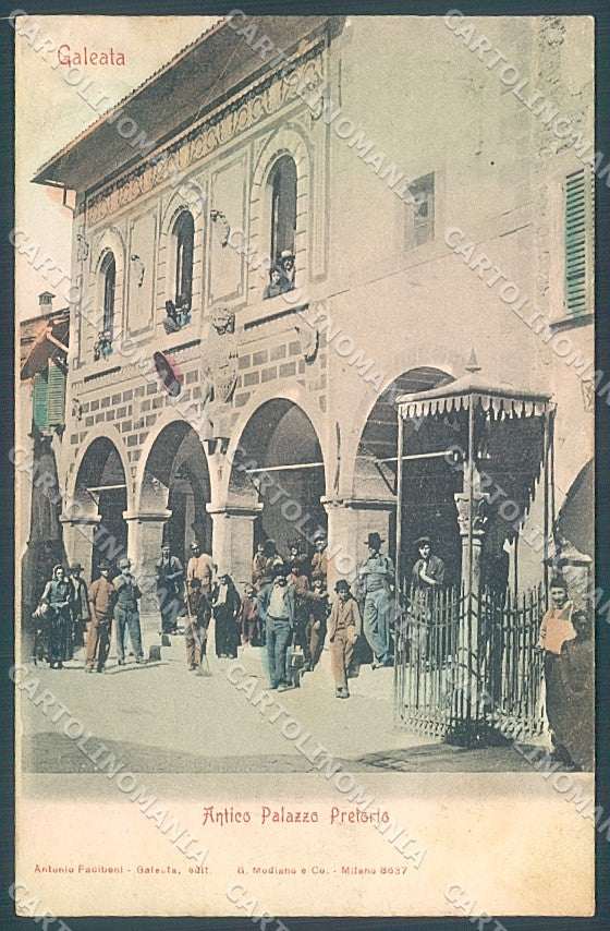 Forlì Galeata Antico Palazzo Pretorio Modiano 8637 cartolina JK2619 – fronte