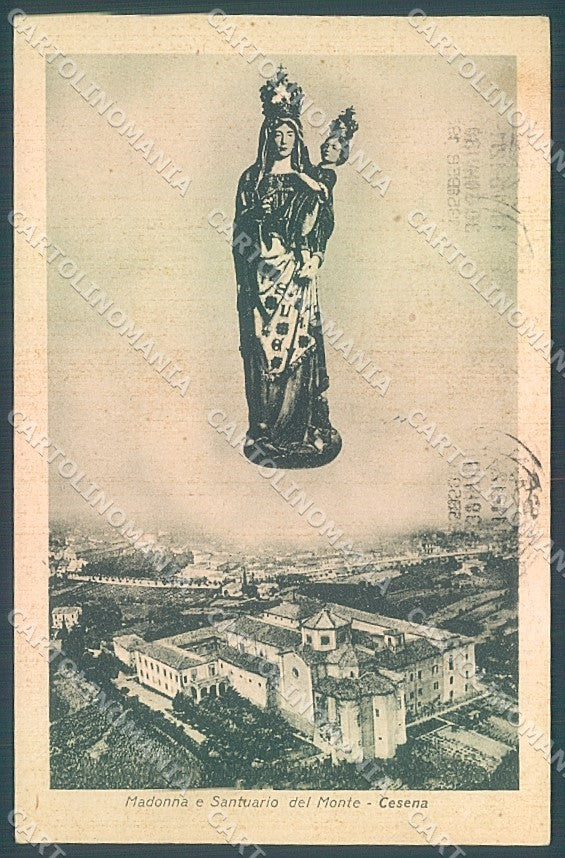 Forlì Cesena Madonna Santuario del Monte cartolina JK2630 – fronte