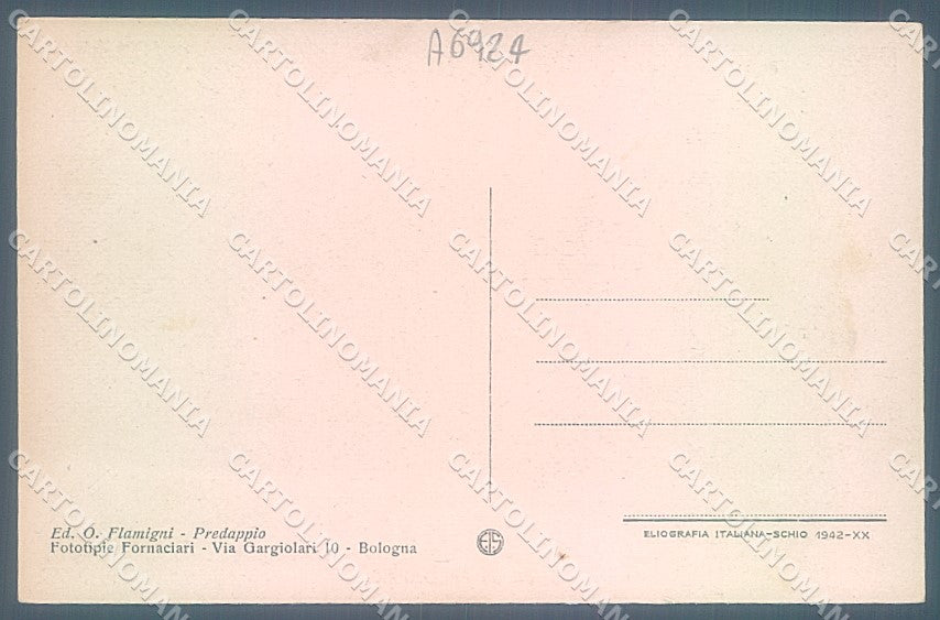 Forlì Predappio saluti da cartolina JK2636 – retro