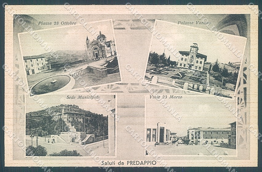 Forlì Predappio saluti da cartolina JK2637 – fronte