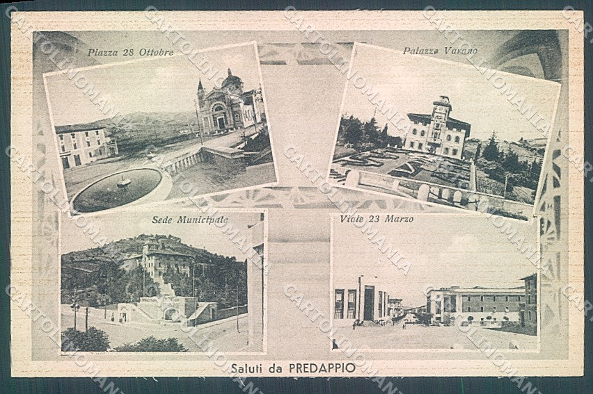 Forlì Predappio saluti da cartolina JK2638 – fronte