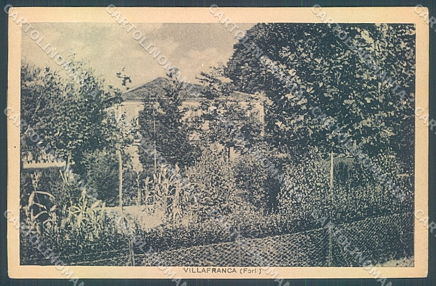Forlì Villafranca cartolina JK2639 – fronte