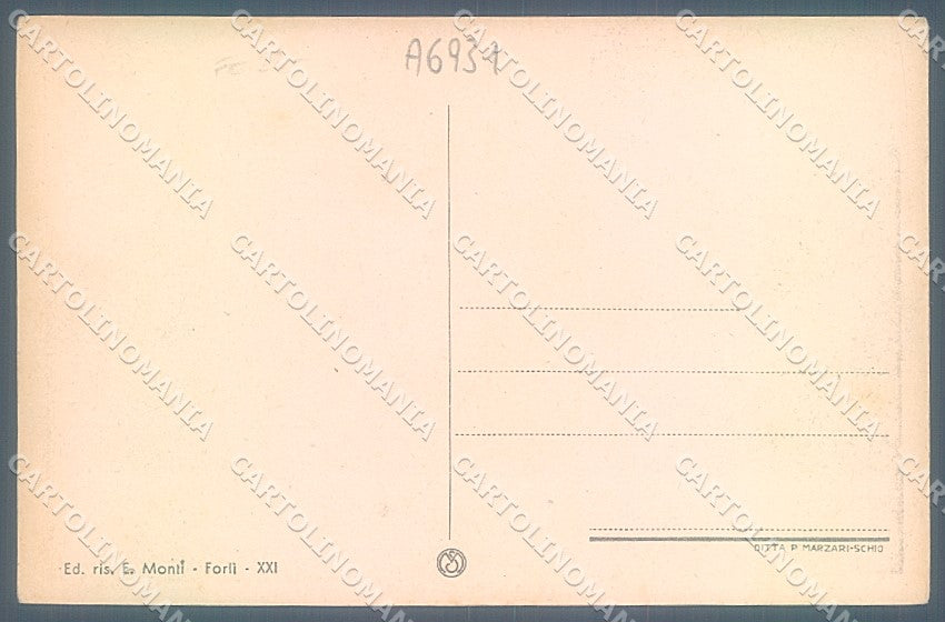 Forlì Villafranca cartolina JK2639 – retro