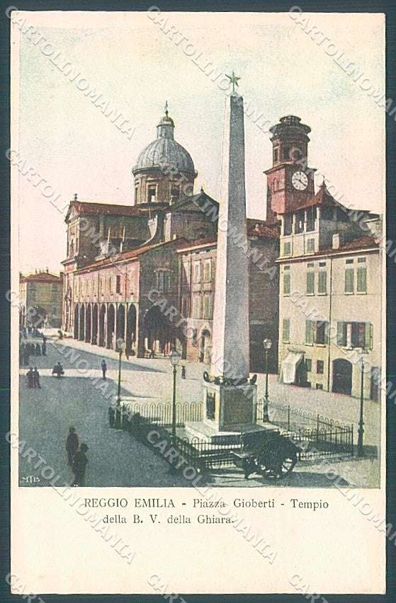 Reggio Emilia Città Chiesa Piazza Gioberti cartolina JK2645 – fronte