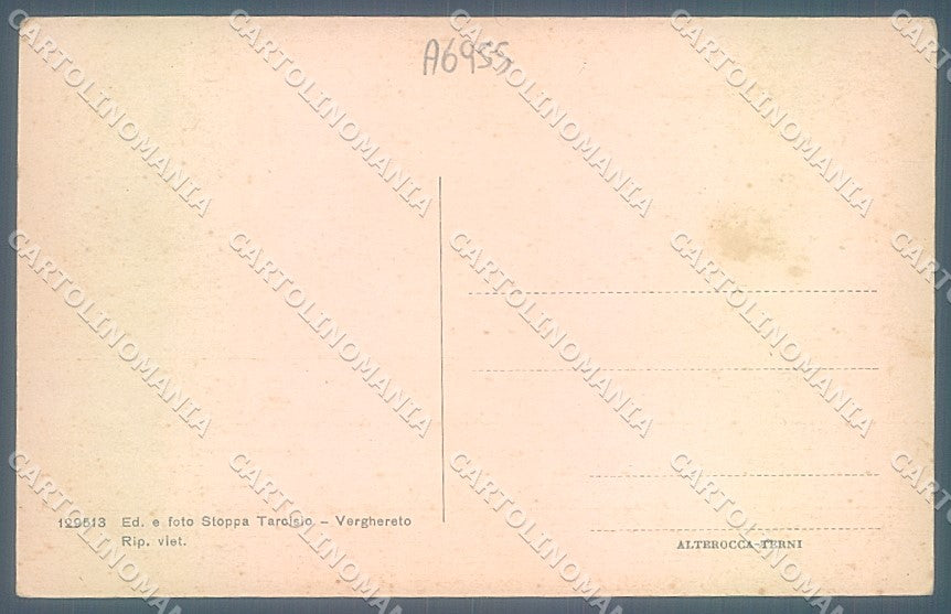 Forlì Balze Cascata Alterocca 129513 cartolina JK2650 – retro