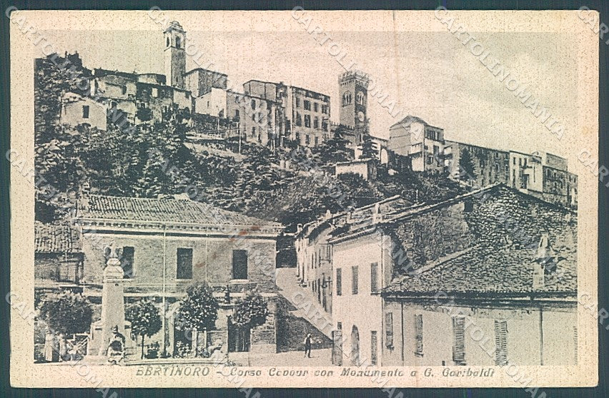 Forlì Bertinoro Monumento Garibaldi Corso Cavour cartolina JK2651 – fronte