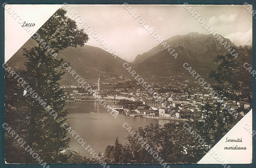 Lecco Città Lago Foto cartolina JK2656 – fronte