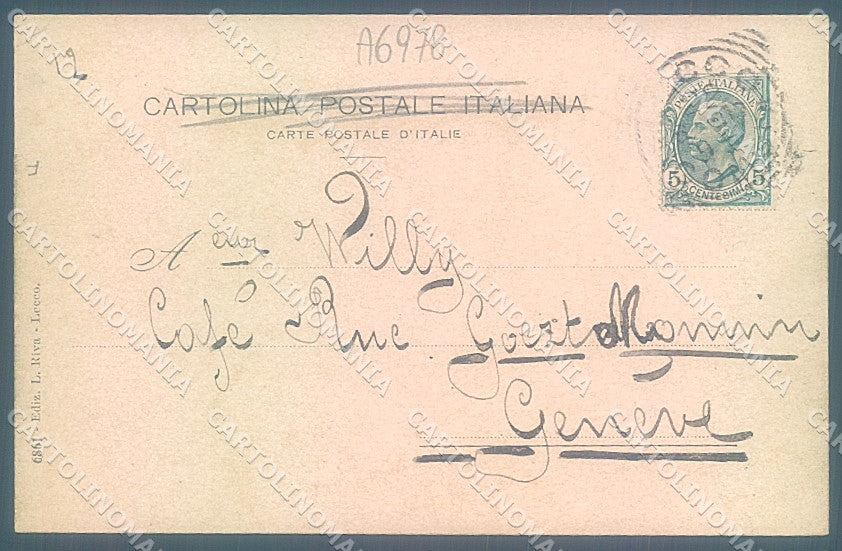 Lecco Città saluto da cartolina JK2657 – retro