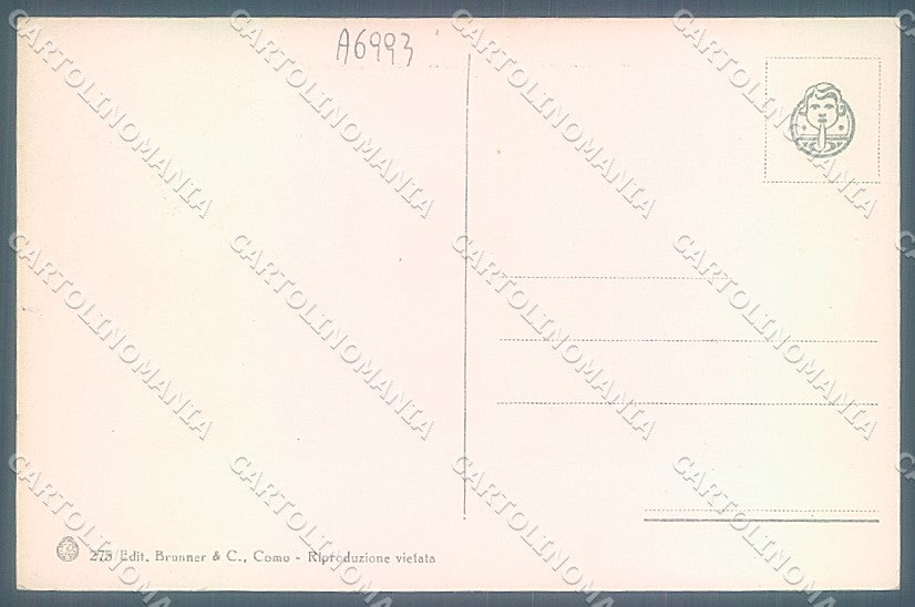 Como Città Chiesa di Sala Comacina Brunner 275 cartolina JK2663 – retro