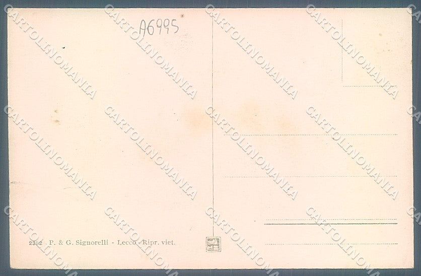 Lecco Città Modiano 2382 cartolina JK2665 – retro