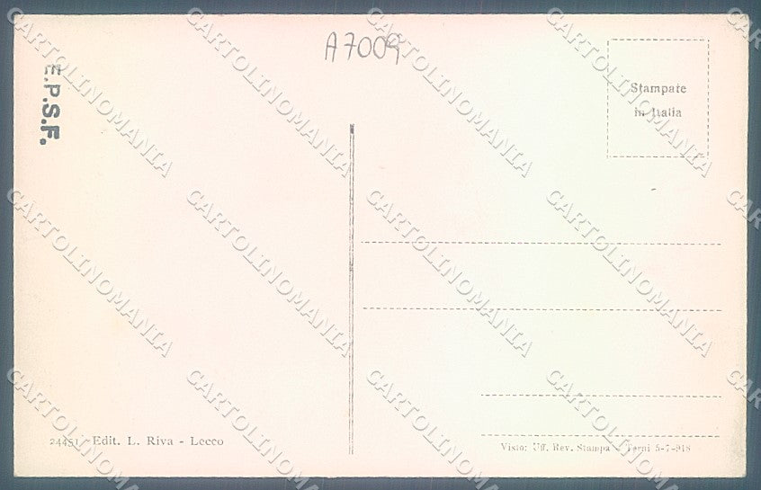 Lecco Città Lago cartolina JK2671 – retro
