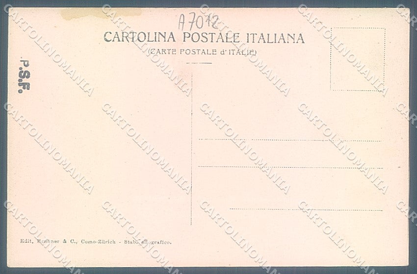 Lecco Città Lago Villa Serbelloni Brunner 99 cartolina JK2673 – retro