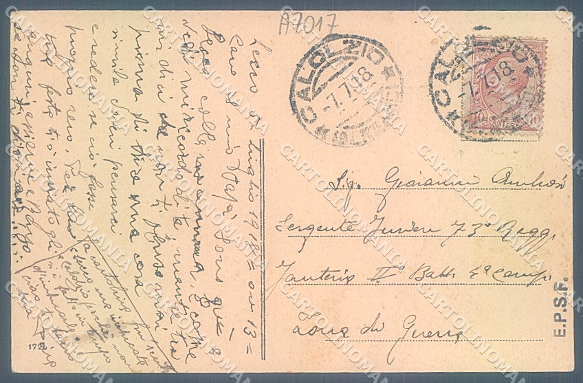 Lecco Città Chiesa cartolina JK2675 – retro