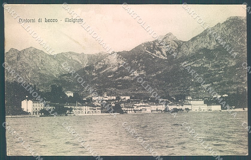 Lecco Malgrate cartolina JK2677 – fronte