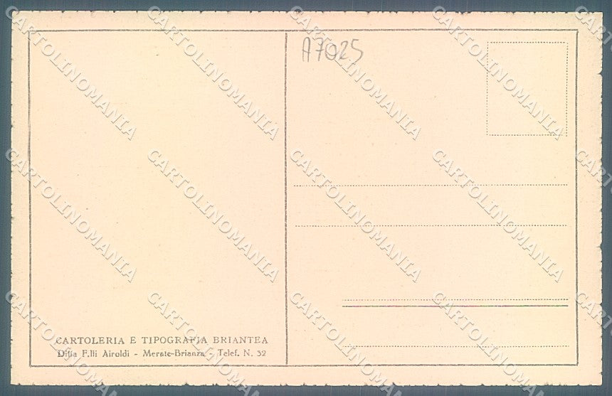 Lecco Imbersago Villa Albini cartolina JK2678 – retro