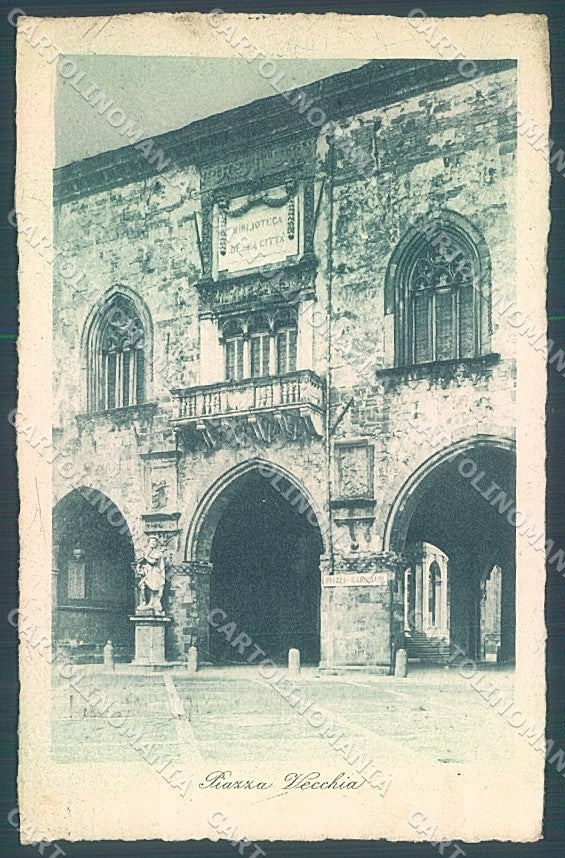 Bergamo Città Piazza Garibaldi cartolina JK2689 – fronte