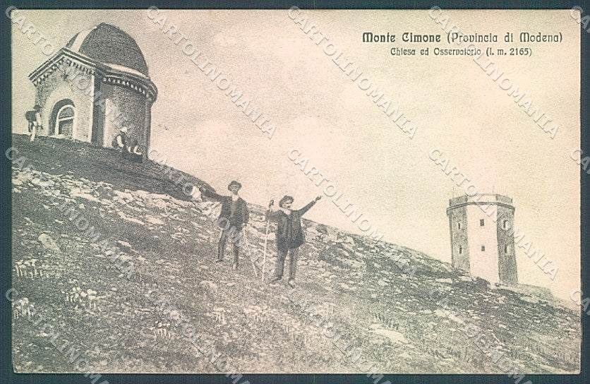 Modena Monte Cimone Osservatorio Chiesa cartolina JK2702 – fronte