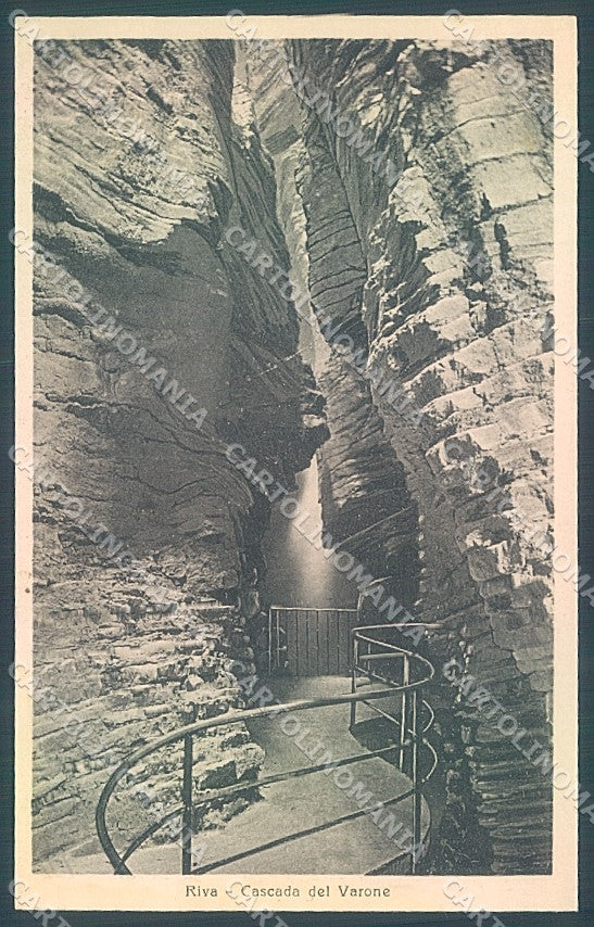 Trento Riva del Garda Cascata Varone Stengel cartolina JK2714 – fronte