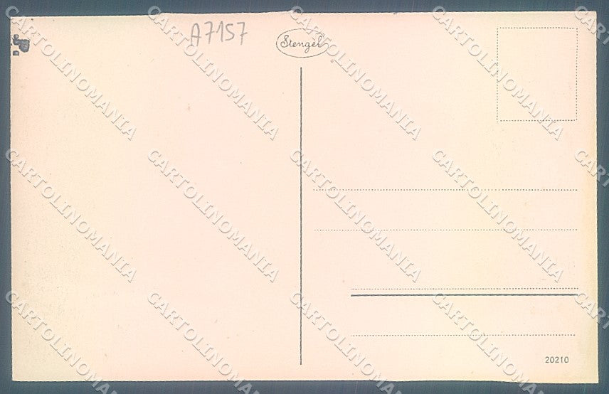 Trento Arco Castello Stengel cartolina JK2717 – retro