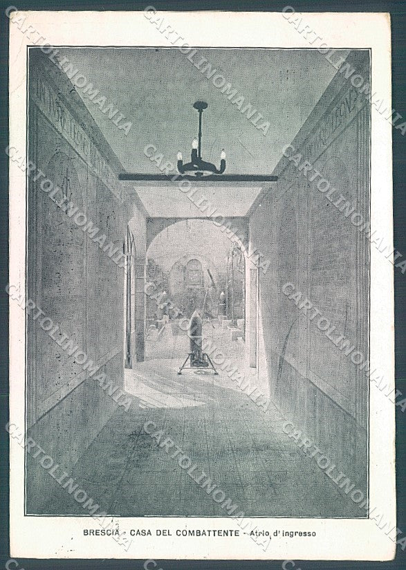 Brescia Città Casa del Combattente cartolina JK2723 – fronte